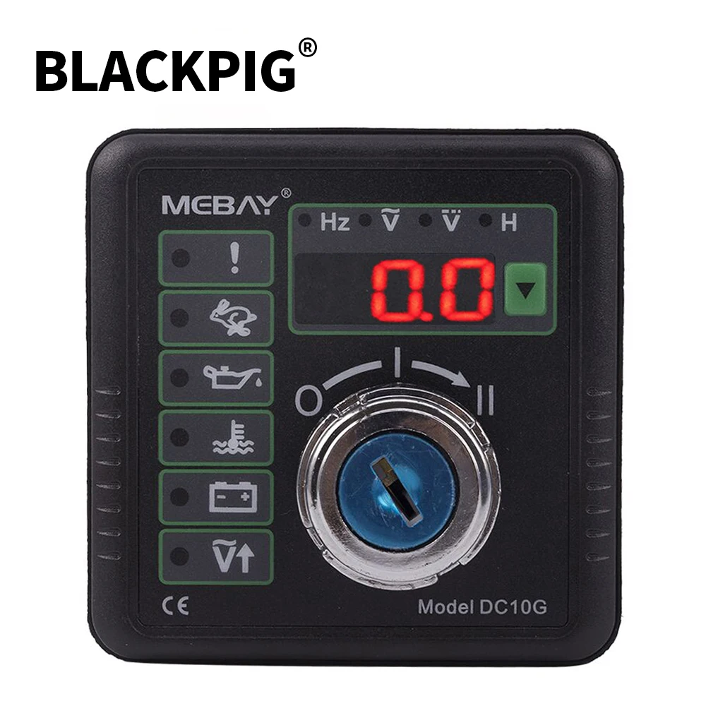 Original Mebay DC10G DC10K Generator Engine Multifunction Manual Start Stop Controller Panel For Generator Parts