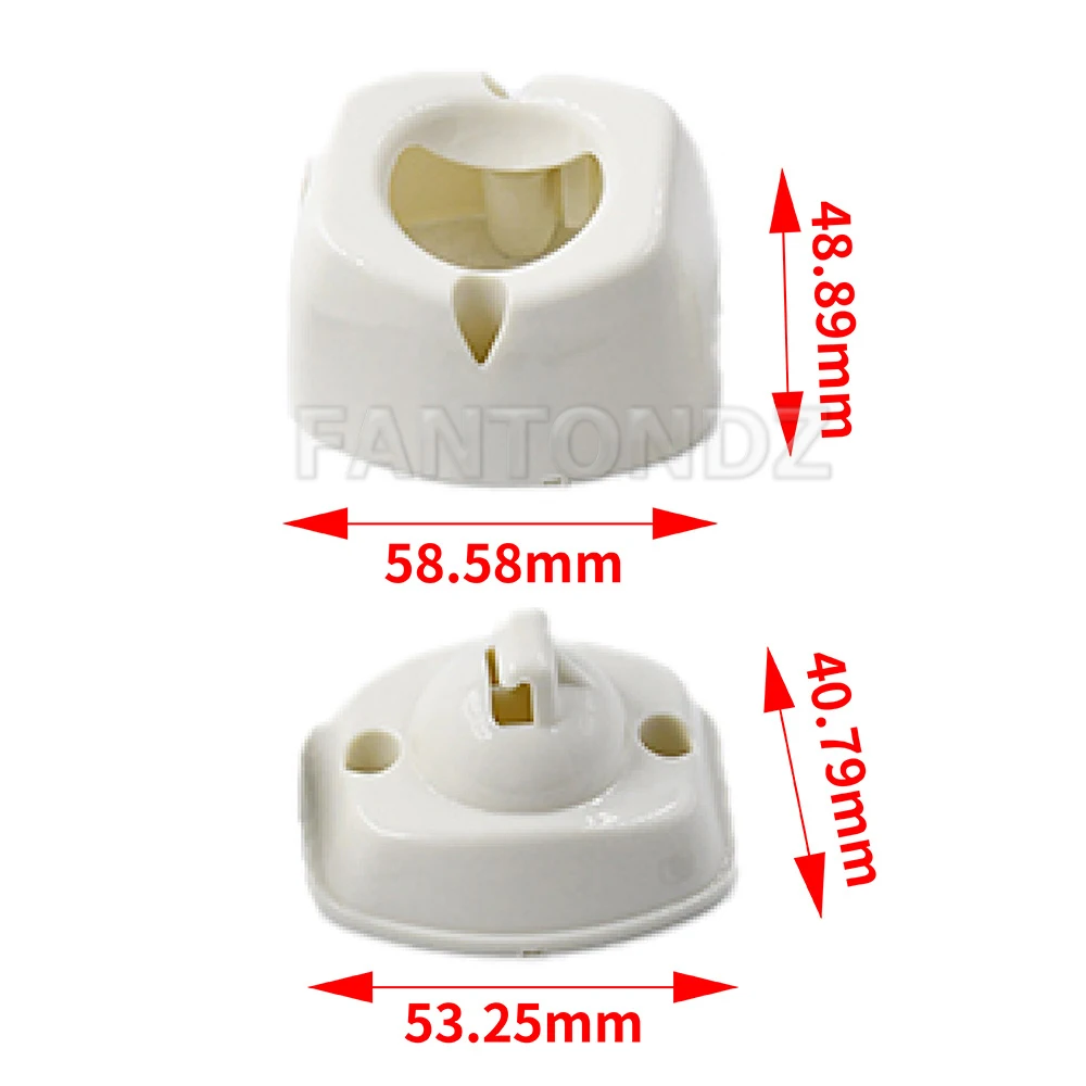 RV Door Retainer Catch Latch Holder Compartment Clips White Plastic Exterior For Coachman Elddis Caravan Motorhome Campervan