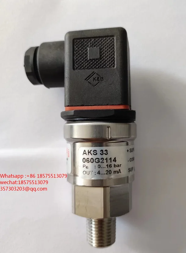 Danfoss 060G2114 AKS 33 0~16bar 060G2114 Pressure Sensor