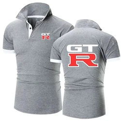 Men GTR JDM Car Polo Shirts Nissans Polo Shirt for Men Nissanes Vintage Wholesale POLO Shirt S-6XL 072