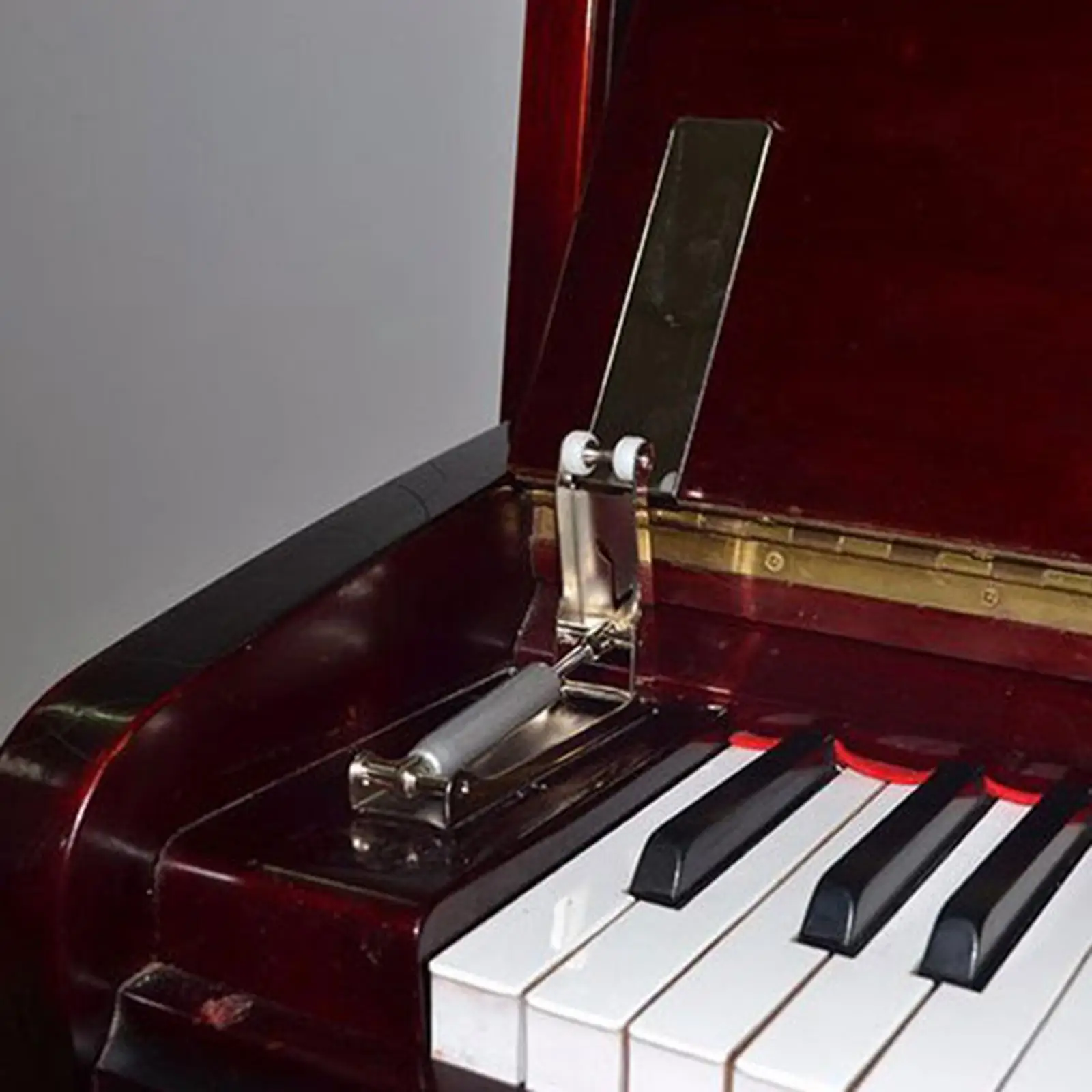 Durable Piano Lid Slow Descent Metal Blade Keyboard Cover Descend Control Equipment for Universal Piano Safety