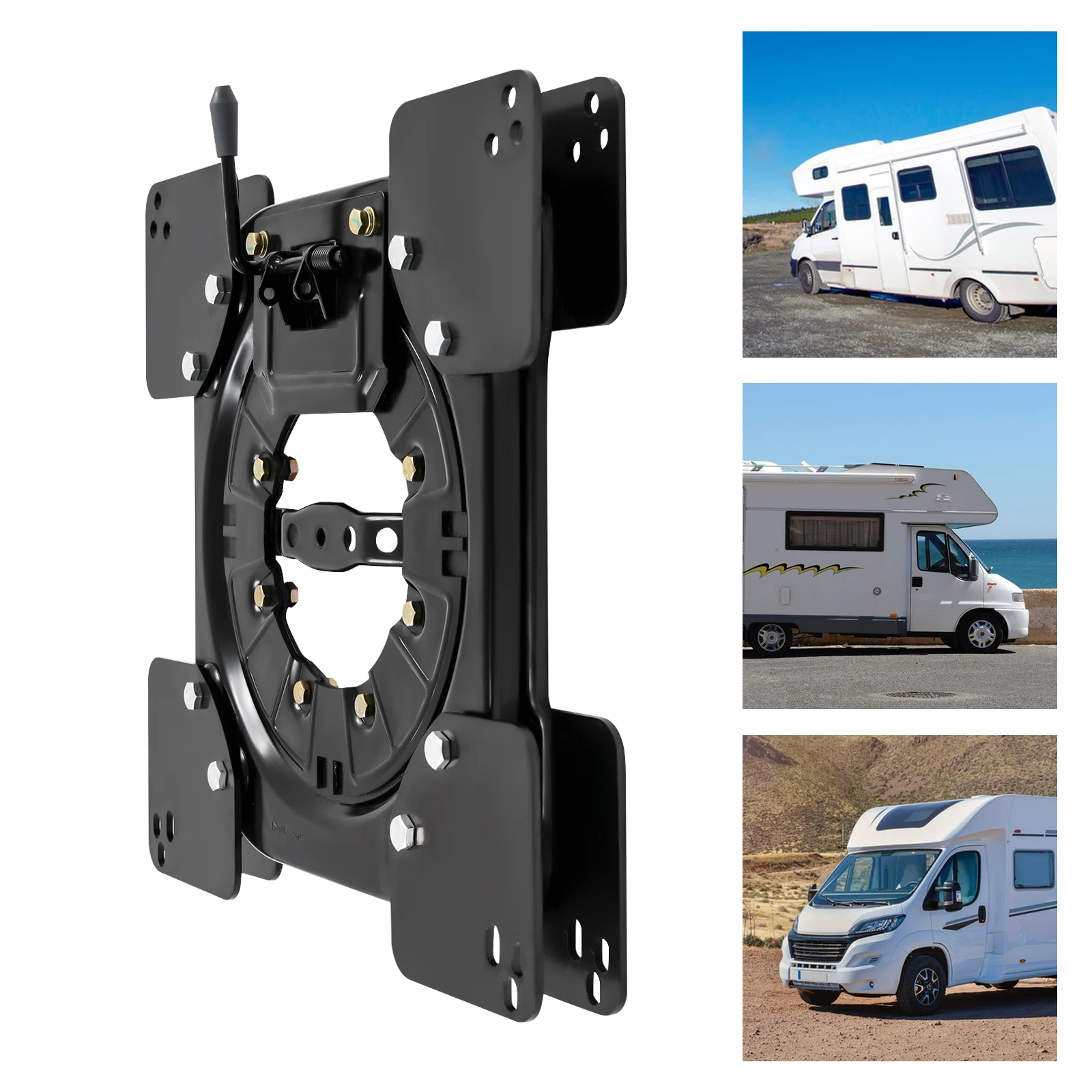 Bymaocar Seat Swivel Base For VW T5 T6, Seat Swivel Base, 360° Seat Swivel Base Plate