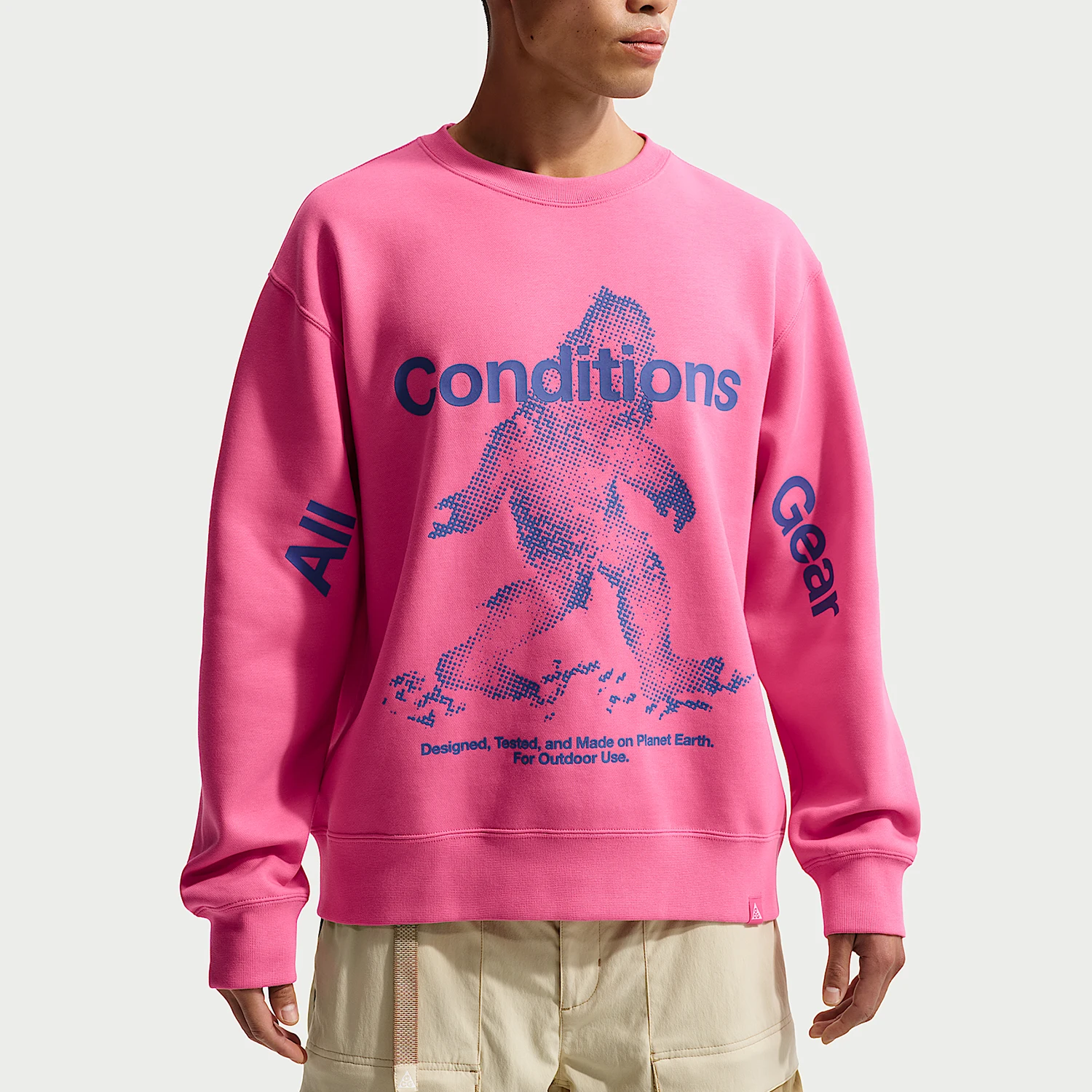 Nike Authentic Spring Style Men's Round Neck Pullover Durable Hoodie IF1491-684