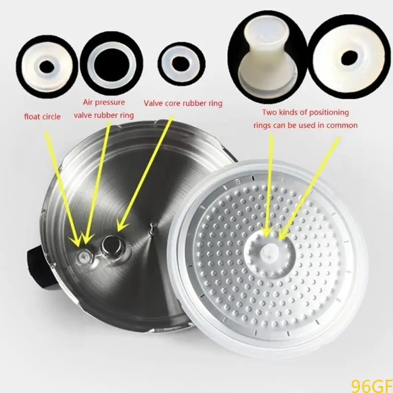 96GF Pressure Cooker for Valve Gasket Replacement Silicone Pad Float for Valve Sealer