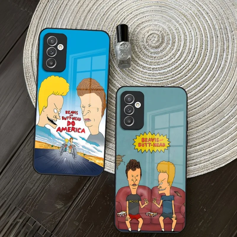 Beavis And Butt Head Phone Case For Samsung A13 A72 A71 A70 A54 A52 A51 A50 A42 A40 A20 A30 A22 A21 A14 A12 A34 A33 A32 A31