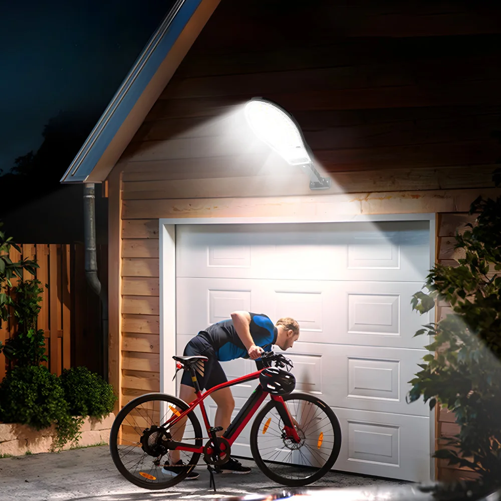 6000000LM Most Powerful Outdoor Solar LED Light 200² Solar Wall Lamp Waterproof Security Lighting For Garden 3 Mode Street Lamp