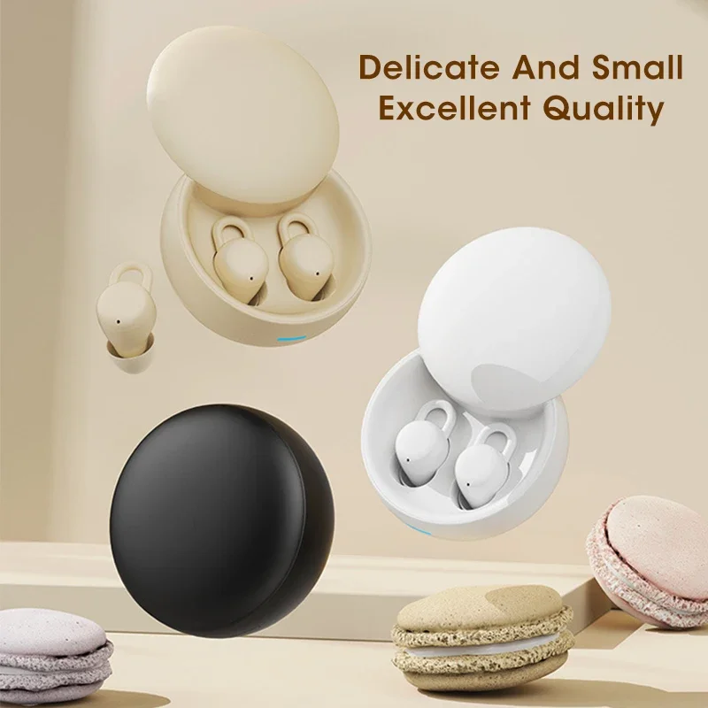 샤오미 무선 잠버드용 블루투스 이어폰, 보이지 않는 편안한 소음 감소, TWS 헤드폰, 미니 수면 이어버드