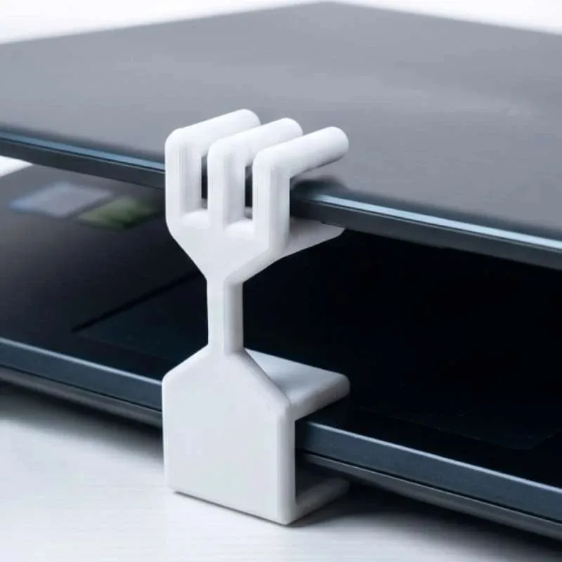 Creative Hand Shaped Laptop Lid Holder Notebook Screen Support Bracket Portable Cooling Elevation Accessory For Office Use