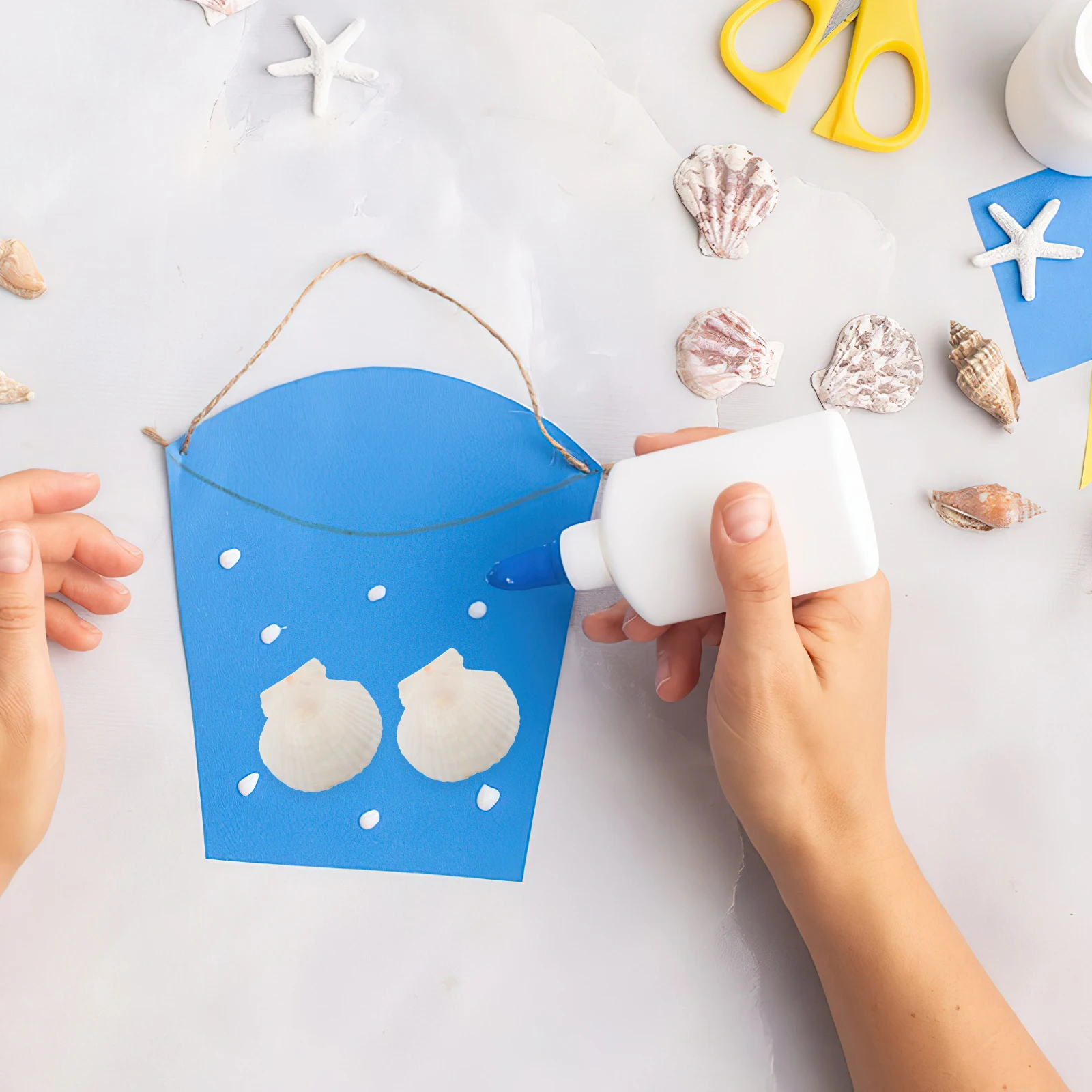 

21Pcs DIY Natural Scallop Shells Crafts Home Decor Beach Theme Party Aquarium Landscaping Shell Handicraft Accessories