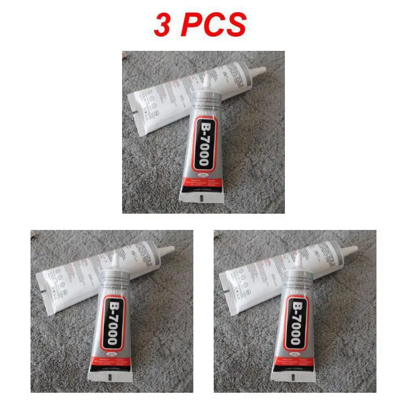 3ML B-7000 clair Contact Téléphone Réparation Adhésif Universel Verre En Plastique Colle B7000 Avec Précision Applicateur
