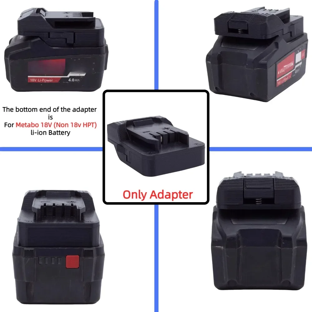 Imagem -05 - Conversor de Bateria de Lítio para Lidl Parkside X20v Team Series Adaptador de Ferramenta sem Fio Metabo 18v Non 18v Hpt Apenas Adaptador