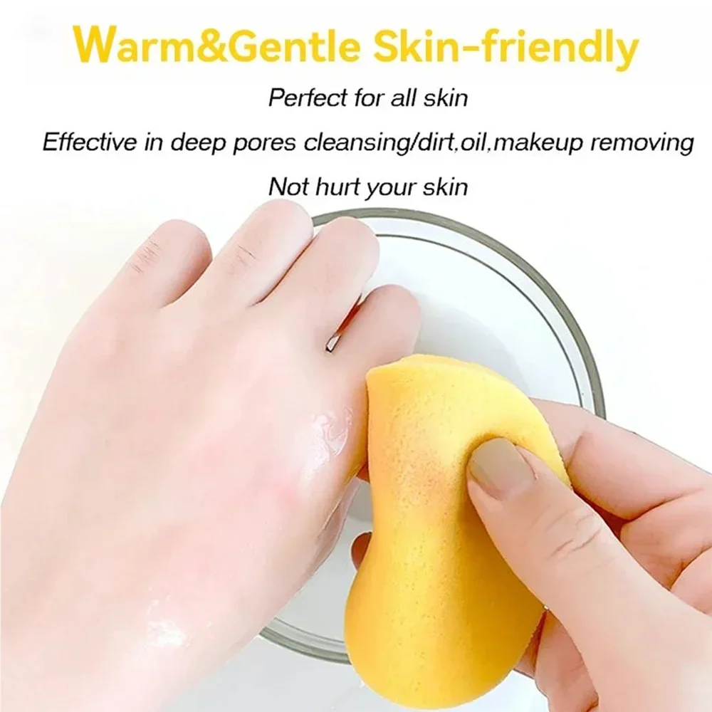 

Compressed face wash sponge clean face Disposable powder puff cleaning cotton pad Cleansing beauty strip