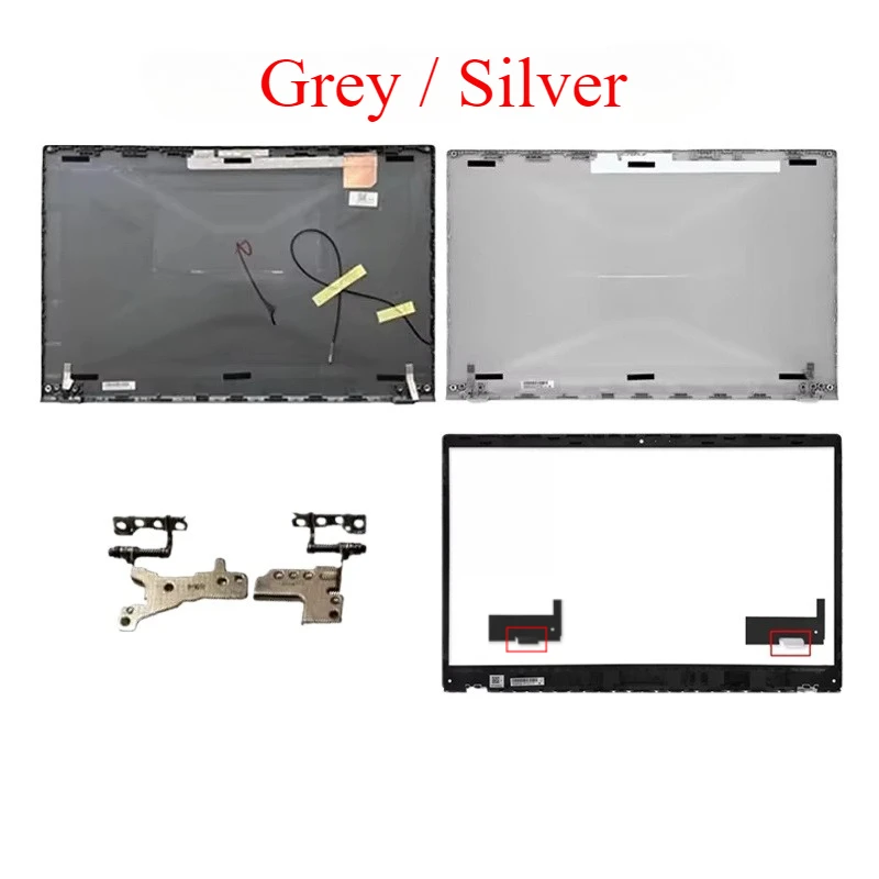 New Silver Case For ASUS Vivobook 15 X515 X515DA X515EA X515J X515JA X515M Y5200F V5200J V5200E FL8700 LCD Back Cover Lid Hinges