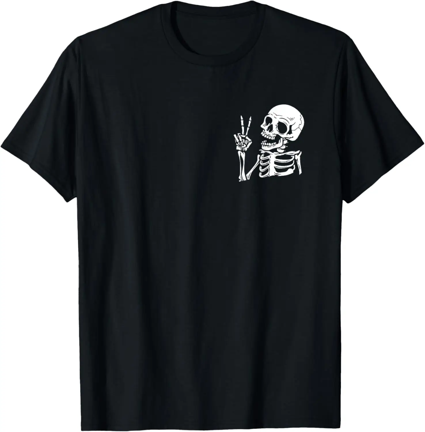 Skeleton Have The Day You Deserve Motivational 2 Sided T-Shirt