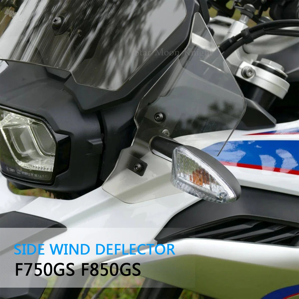 For BMW F750GS F850GS F 850 GS 750 2018-up 2019 2024 Motorcycle Accessories Side Windshield Windscreen Handshield Wind Deflector