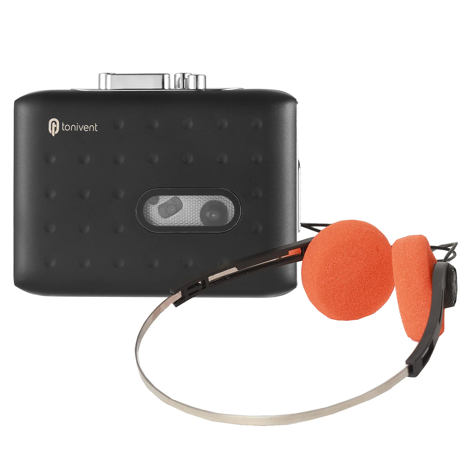 

Cassette Player Cassette To Digital Converter 3.5mm Headphone Jack Fast Forward and Rewind with Built in Microphone for Walking