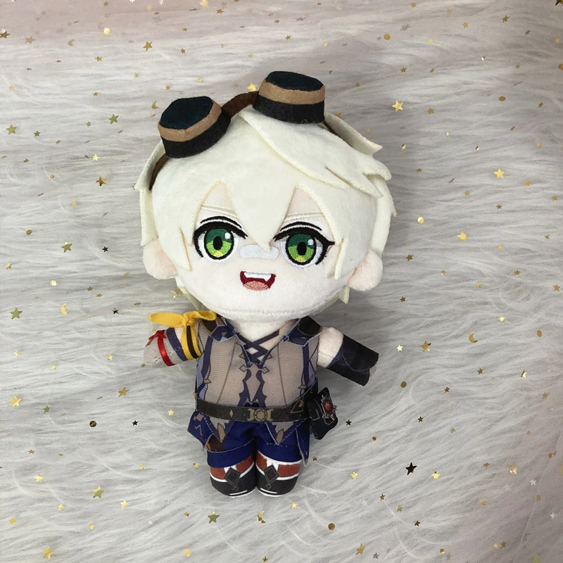 20cm Genshin Impact Bennett Plush Doll Pillows Cosplay Cartoon Props Accessories Adult Children Christmas Gifts