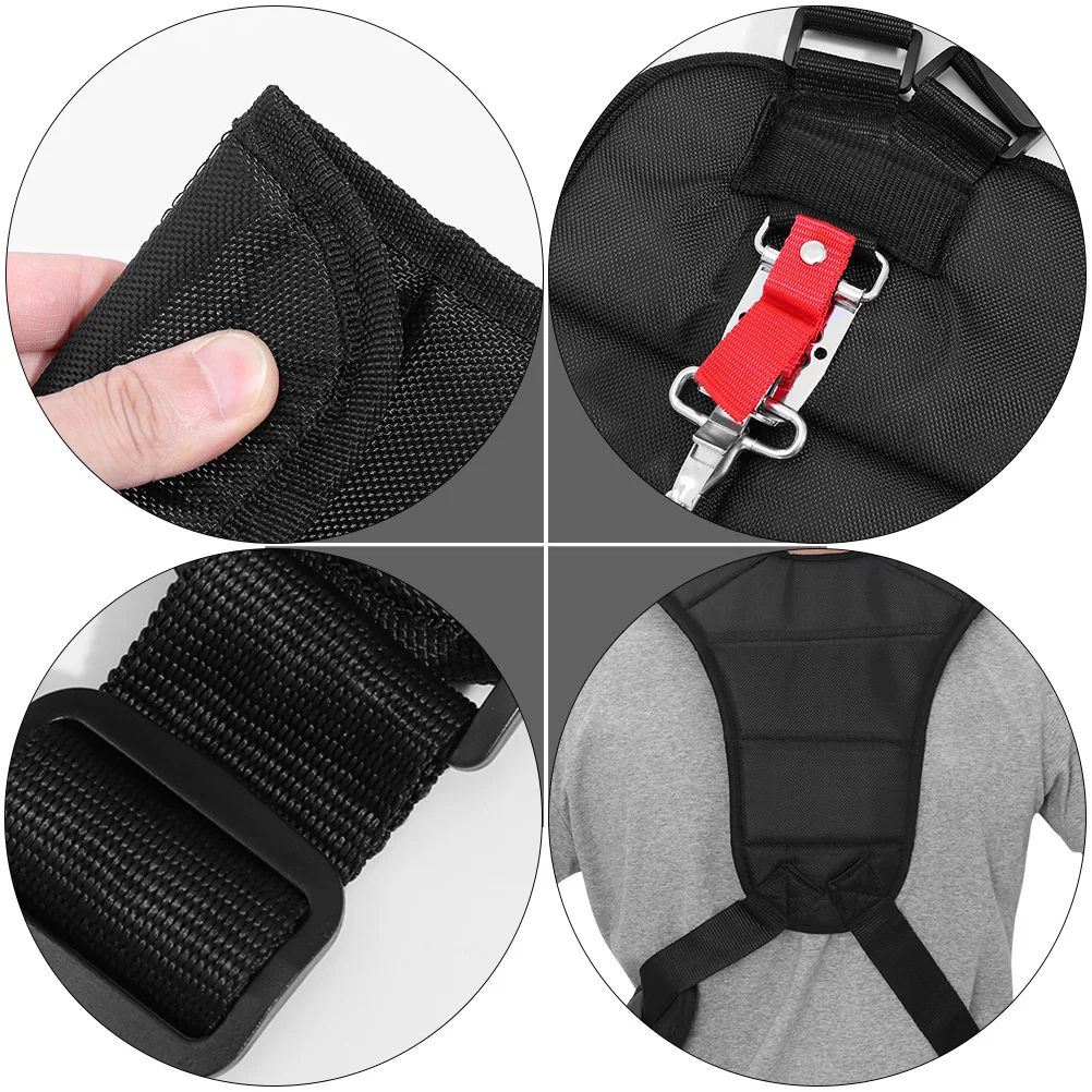 

2pcs Lawn Mower Trimmer Brush Cutter Shoulder Strap Harness Belt Padded Garden Tool Accessory Steel Universal Design Durable
