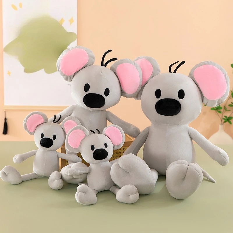 

35cm Cute Garfield Xiao Zhi Plush Toy Lovely Squeaky Mouse Stuffed Animal Cartoon Gift for Birthday Xmas Present Soft Toys