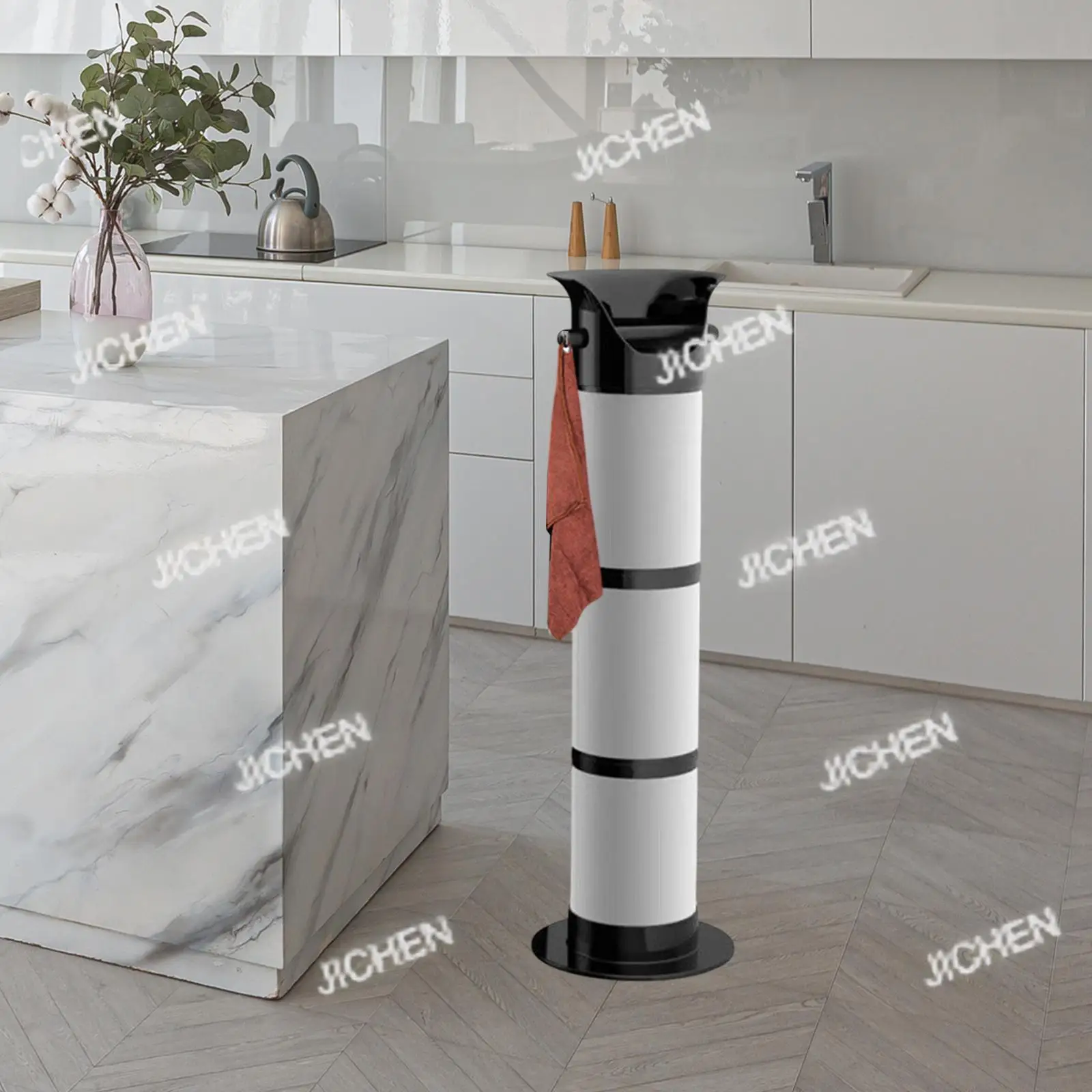 

Коробка для кофе, напольное ведро для кофейной гущи, молотый короб для эспрессо, аксессуары для кофе большой емкости