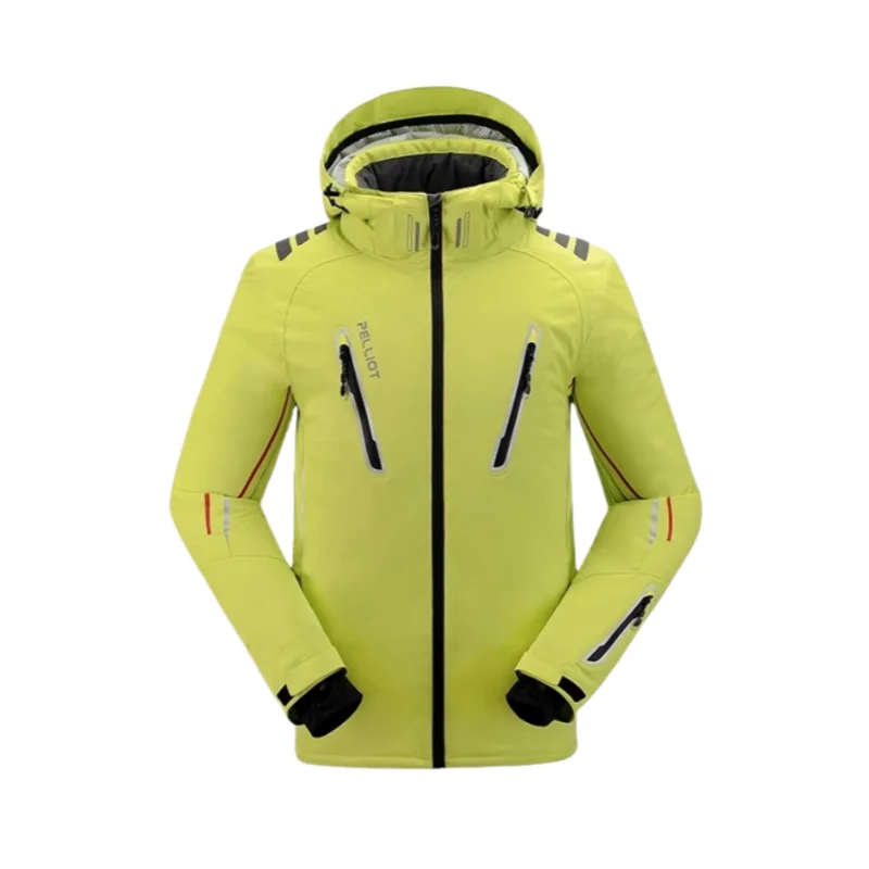 Pelliot-Veste de Ski Thermique pour Homme, Imperméable, Manteau Respirant, Garantie Authentique, 506 Jaxket Out