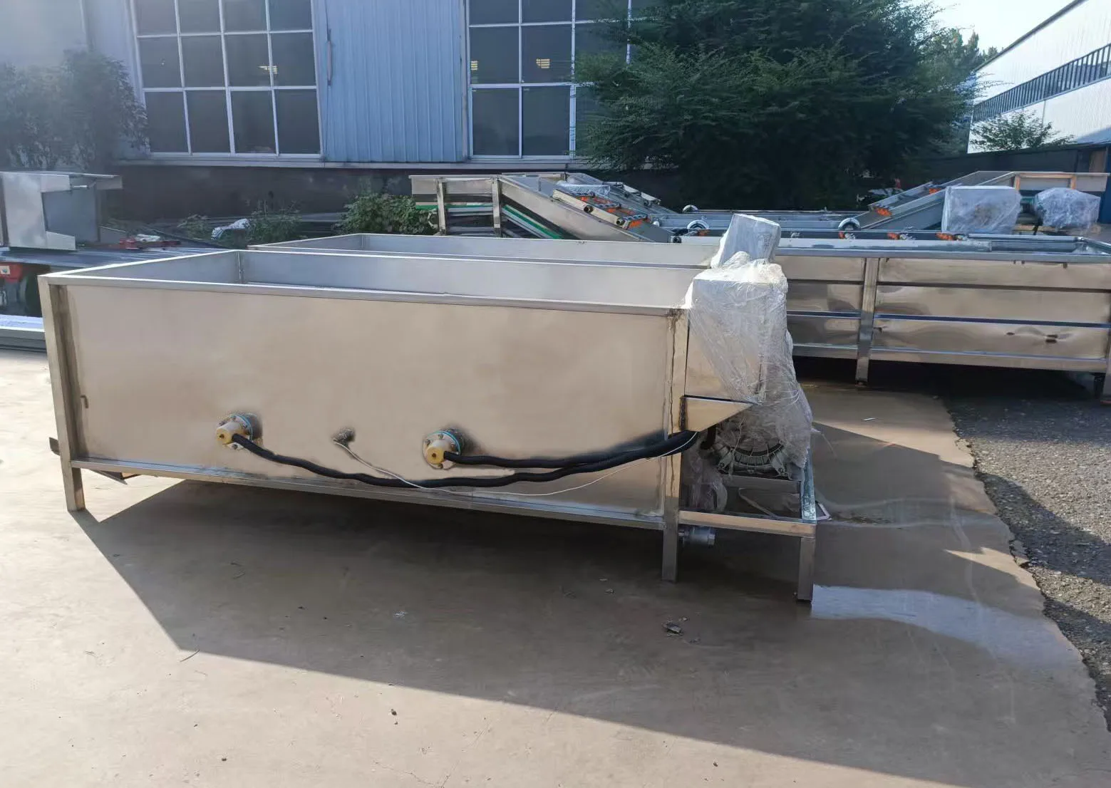 Commercial Automatic Meat Thawing Equipment for Beef and Seafood Meat Cleaning and Frozen Bubble Thawing Pool