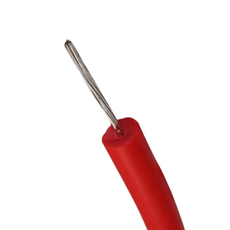 5m Red Soft Silicone Wire High-voltage Wire And Cable 10KV 15KV 20KV-20AWG 18AWG 17AWG 15AWG Anti-breakdown