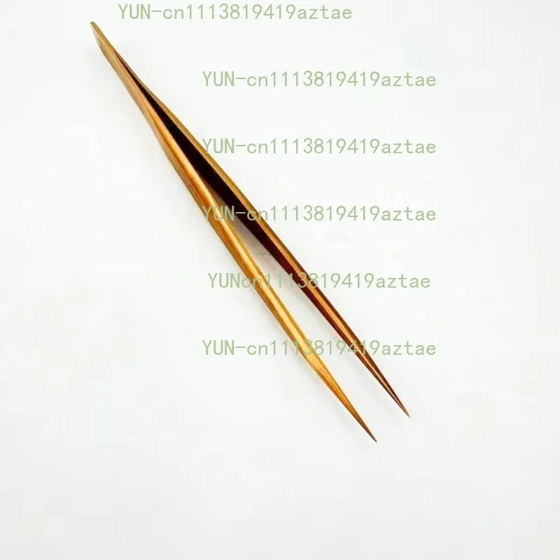 Non‑Magnetic Bronze Tweezers, Precision Holding Jig For Watchmaker Watch Repair Maintenance Work