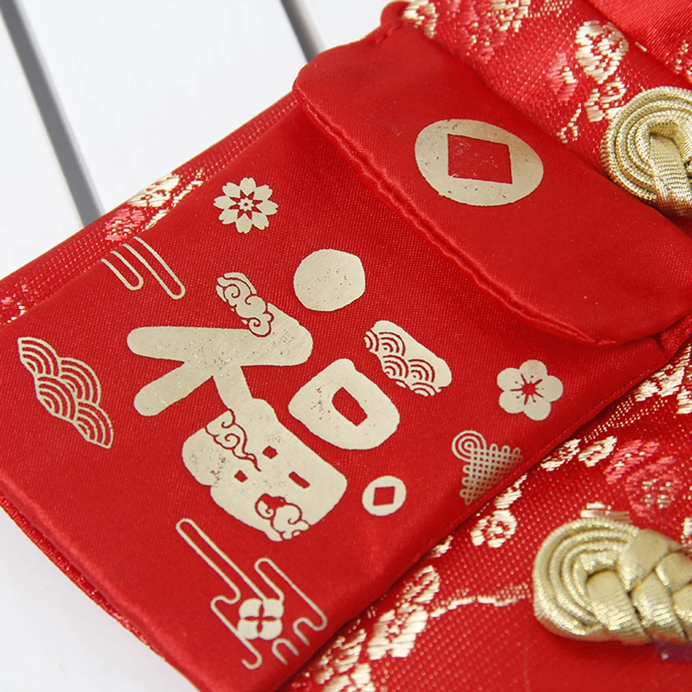 

1Pcs Pet New Year Chinese Style Cat Coat Thick Warm Winter Red Envelope Decor Small Dog Clothing for Holiday Outdoor Walking