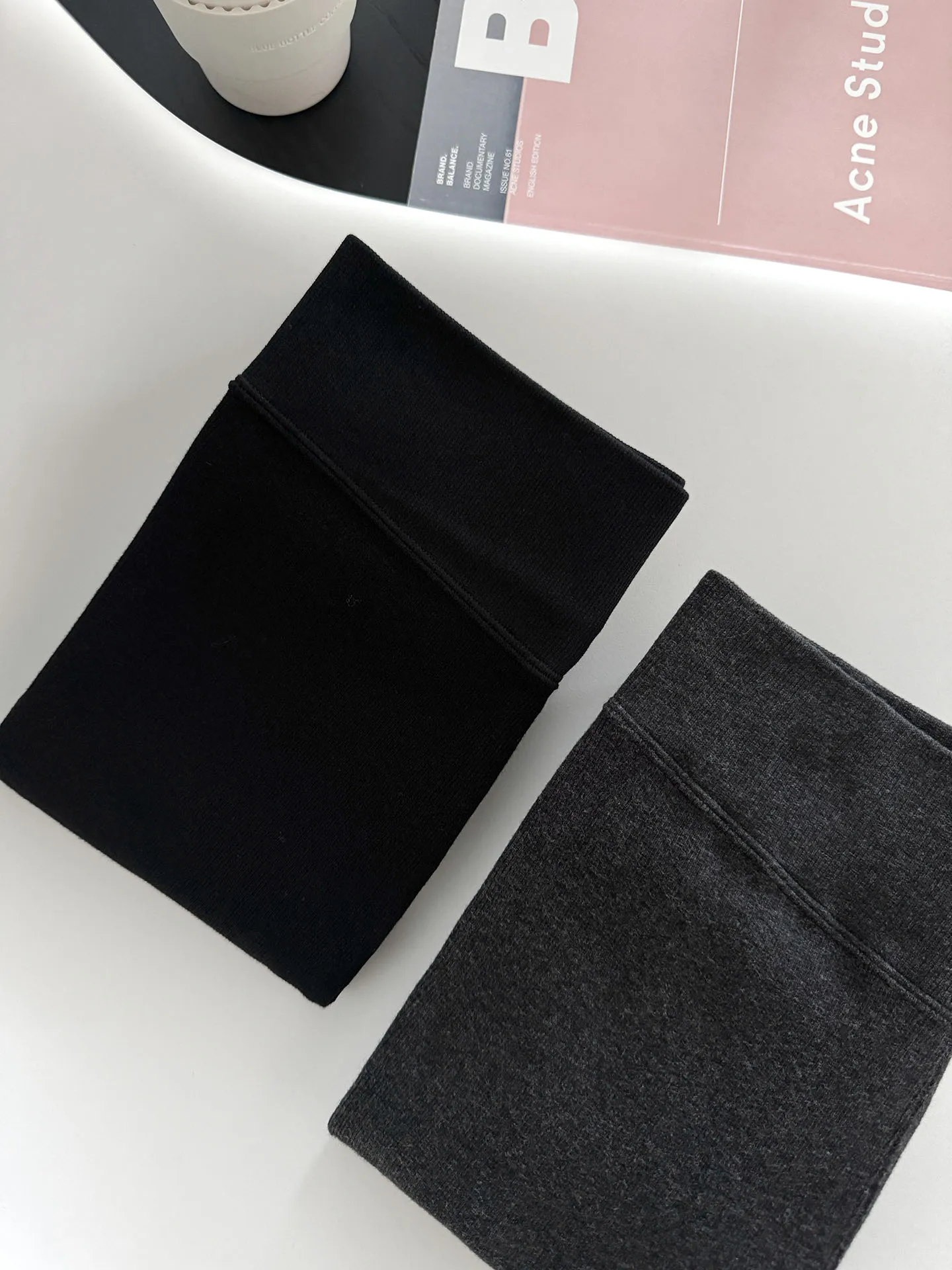 

Fi Buy Buy Women's Deep ey Bla Thin Fce Leggings ential Winter Tights Long Pants mid Waist Cotton Polyester Spand...