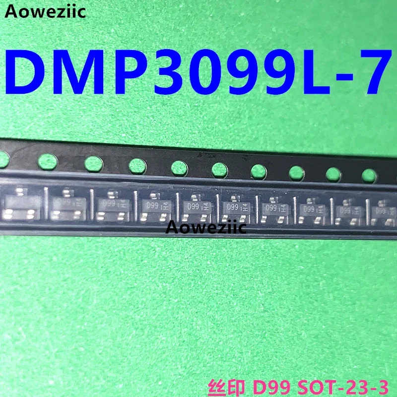 DMP3099L-7 SOT23 silk screen D99 P channel transistor 3.8A 30V brand new original