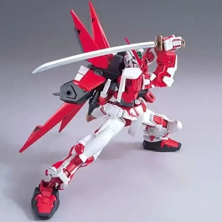 Bandai Original Genuine GUNDAM ASTRAY RED FRAME HG Collectible Model Ornaments Anime Action Figures Toys for Boys Girl Kids Gift