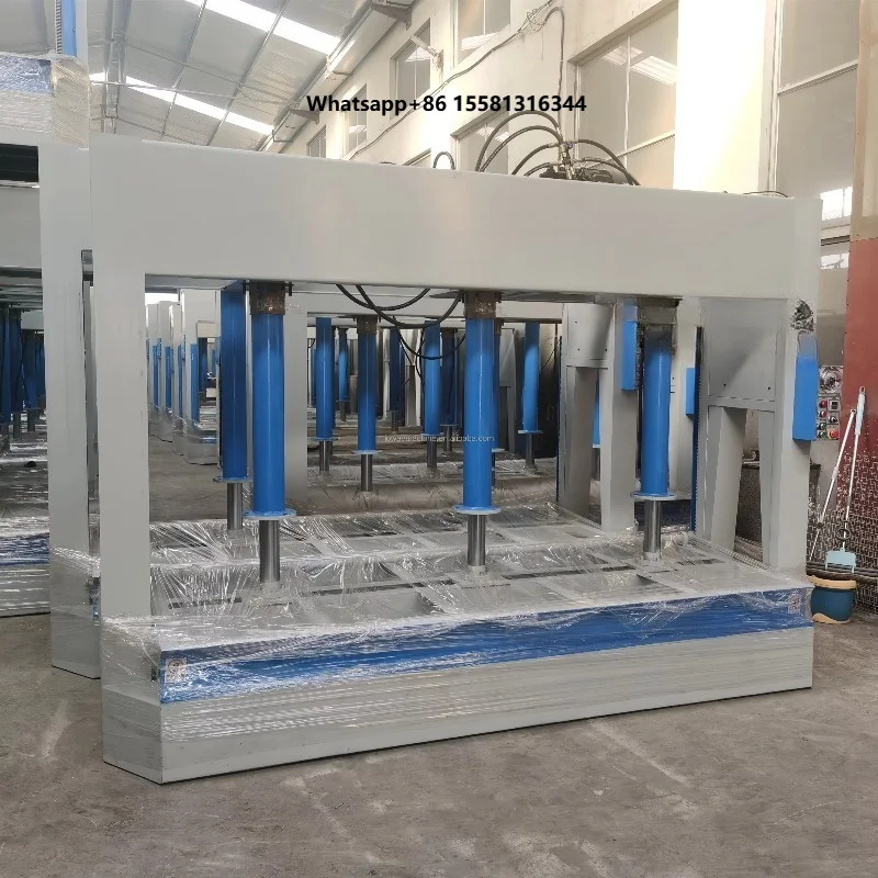 Hydraulic Plywood Melamine Board Laminate Furniture Wood Door Flooring Woodworking Cold Press Making Pressing Presser Machine