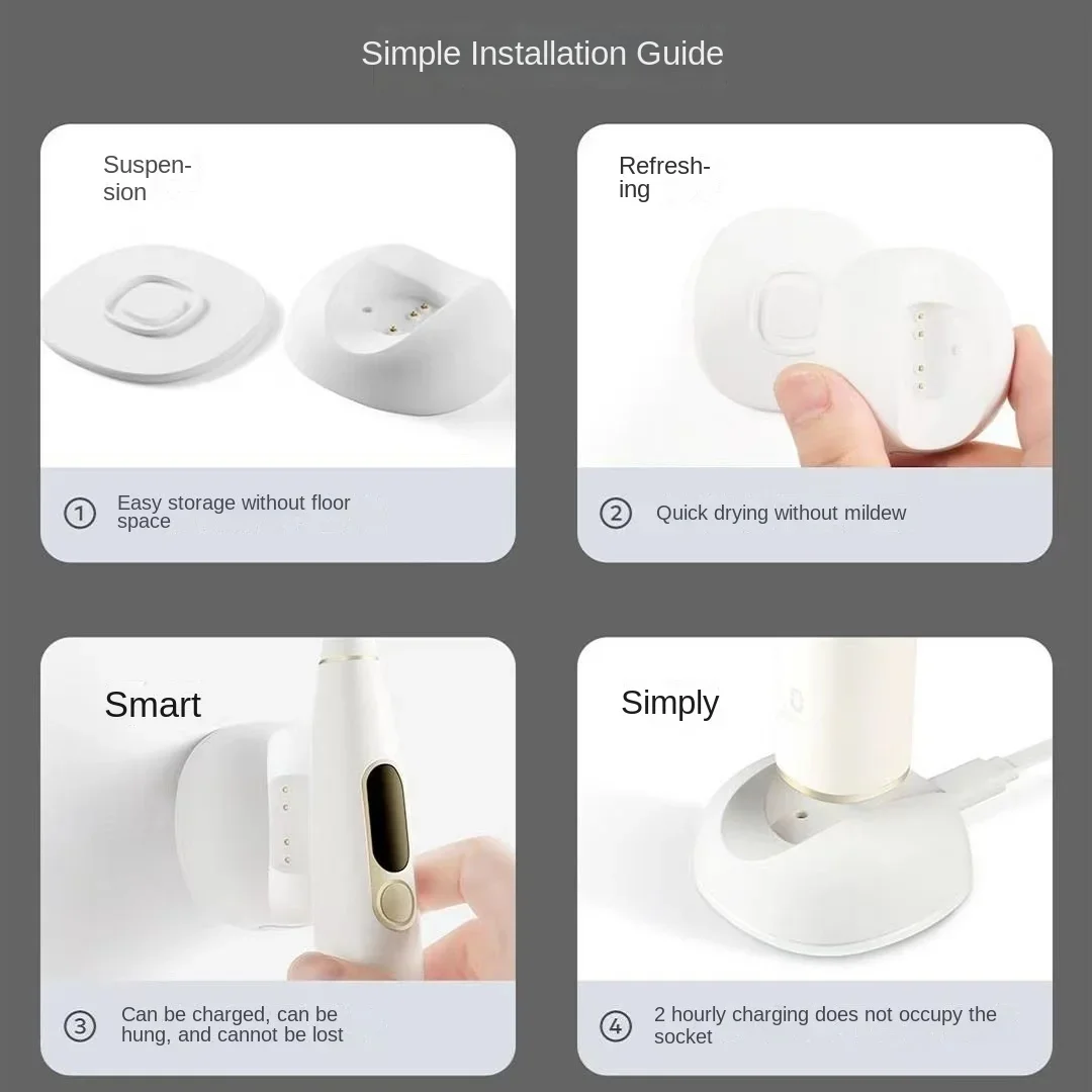 Universal white Charge Base for Oclean X/ Z1/ XPro