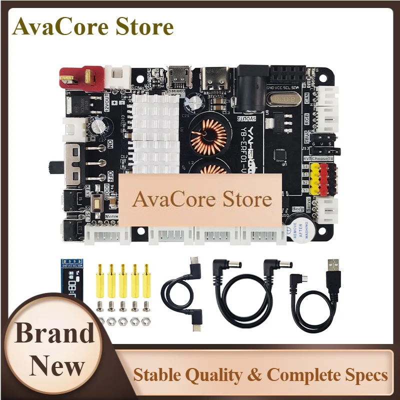 AvaCoreYahboom Four-way PWM Servos And Up To 6 Serial Bus Servos Mecanum Omnidirectional Vehicle Structure For Jetson Nano