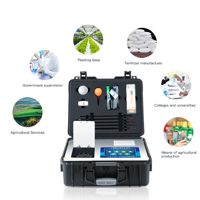 Soil Fertilizer Nutrient Detector Trace Element  Soil Testing Instrument Manufacturers Soil Tester Kits Nutrient Npk Meter