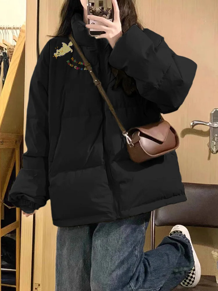 

Parka Army Womens Padded Simple Long Warm Coats Thicken Lady Pink Maxi Unique Vintage Fleece Sash Oversize Plus Cotton Windproof