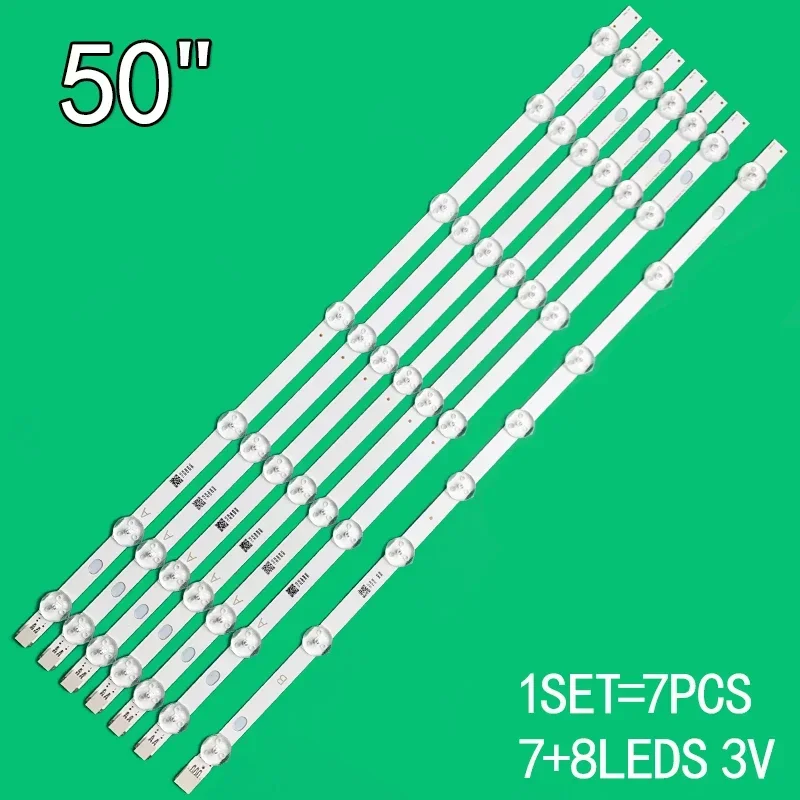 tira de luz de fundo led para 50dled b tipo rev00 a tipo rev00 ves500undl2d n02 n01 para 50nx6000 50en5400ac 6a mais 1b pcs 01