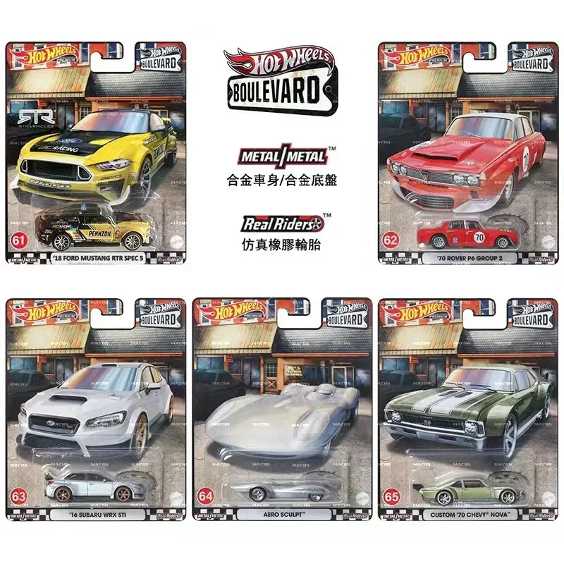 Hot Wheels Collect Toys Cars for Kids CGDG44 Supercar Set R8 Easy Model Hotwheels Kids Gifts Birthday Surprise Box Diecast 1/64