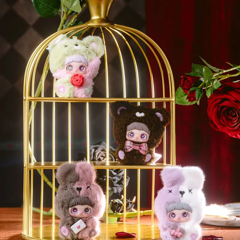 Authentieke Maymei V6 May I Love You Series Blind Box Cute Vinyl Doll Mystery Box Bag Action Figure Sleutelhanger Rugzak Hanger Speelgoed