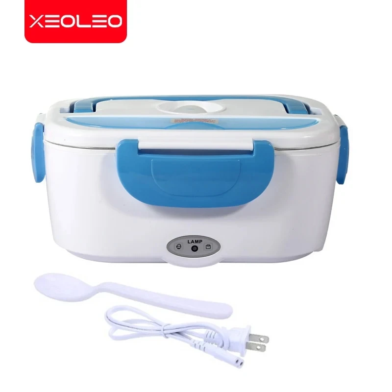 Xeoleo-ポータブル電気弁当箱,12V,ミニ弁当,梱包済み,持ち運びに便利,サーマル