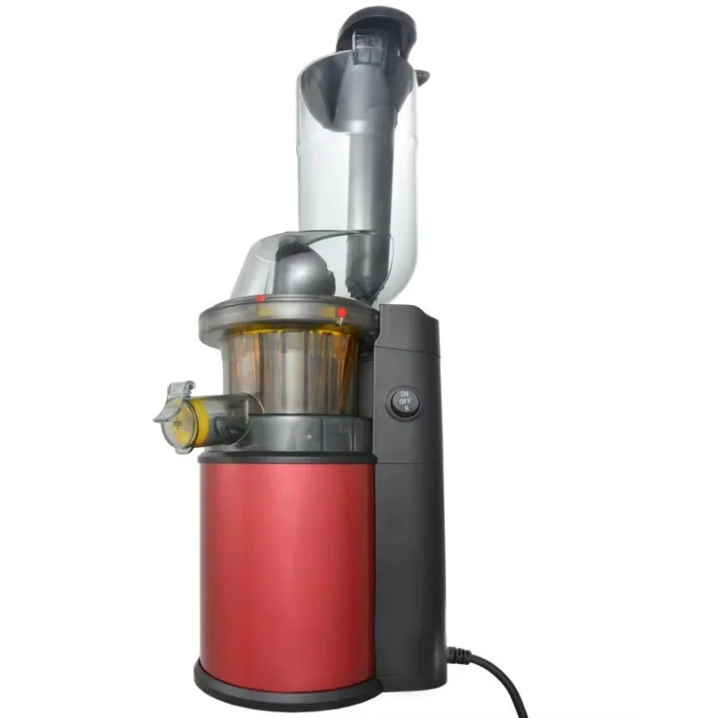 ماكينة صنع العصير البطيئة العمودية الجديدة المضغ مع ضغط بارد لخضروات الفاكهة والتفاح والبرتقال