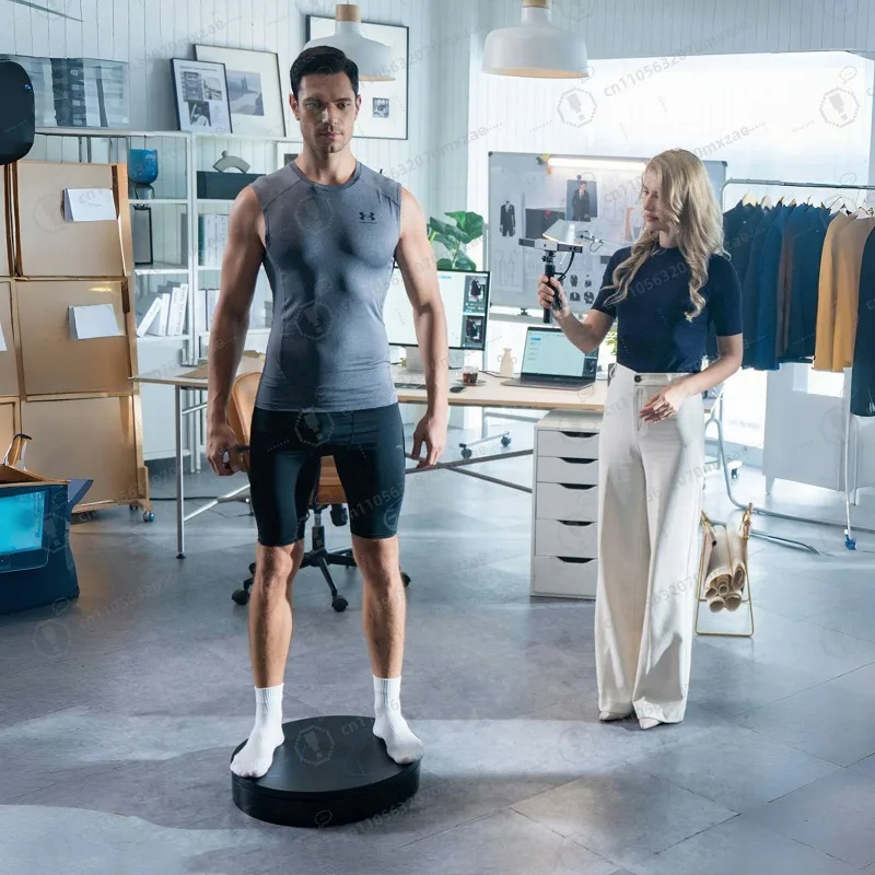 360 ° طاولة مسح دوارة، قرص دوار كهربائي كبير، ملحقات ماسح ضوئي احترافية ثلاثية الأبعاد، مناسبة لـ MIRACO/MetroX، إلخ #4