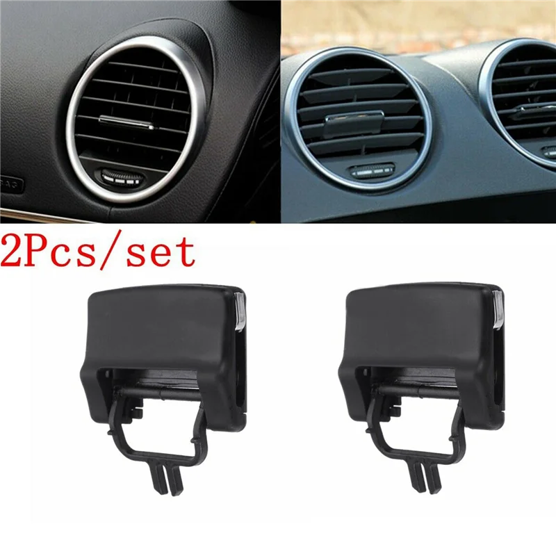

8Pcs Air Vent Outlet Tab Clip Fresh Air Grille Clips For W164 ML Class 2006-2011 X164 GL Class 2007-2012