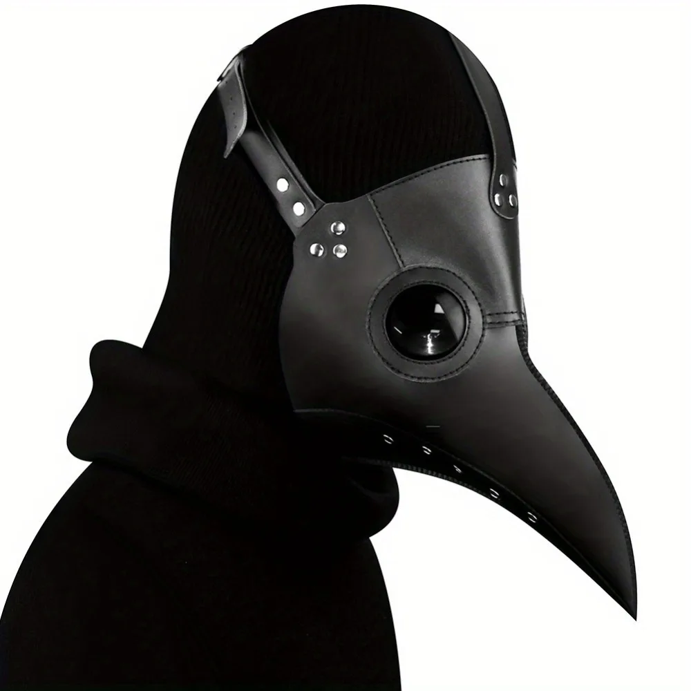 

Creations Gothic Plague Doctor Crow Mask Props Cosplay Steampunk Raven Costume Long Nose