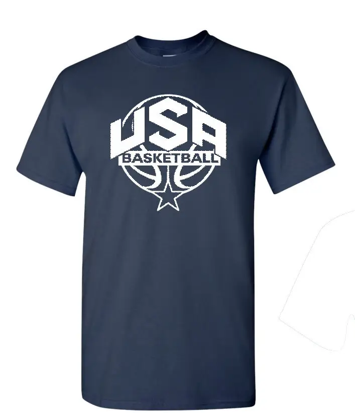 

USA Men's Basketball FRONT ONLY Men's T-Shirt Front #2 1445