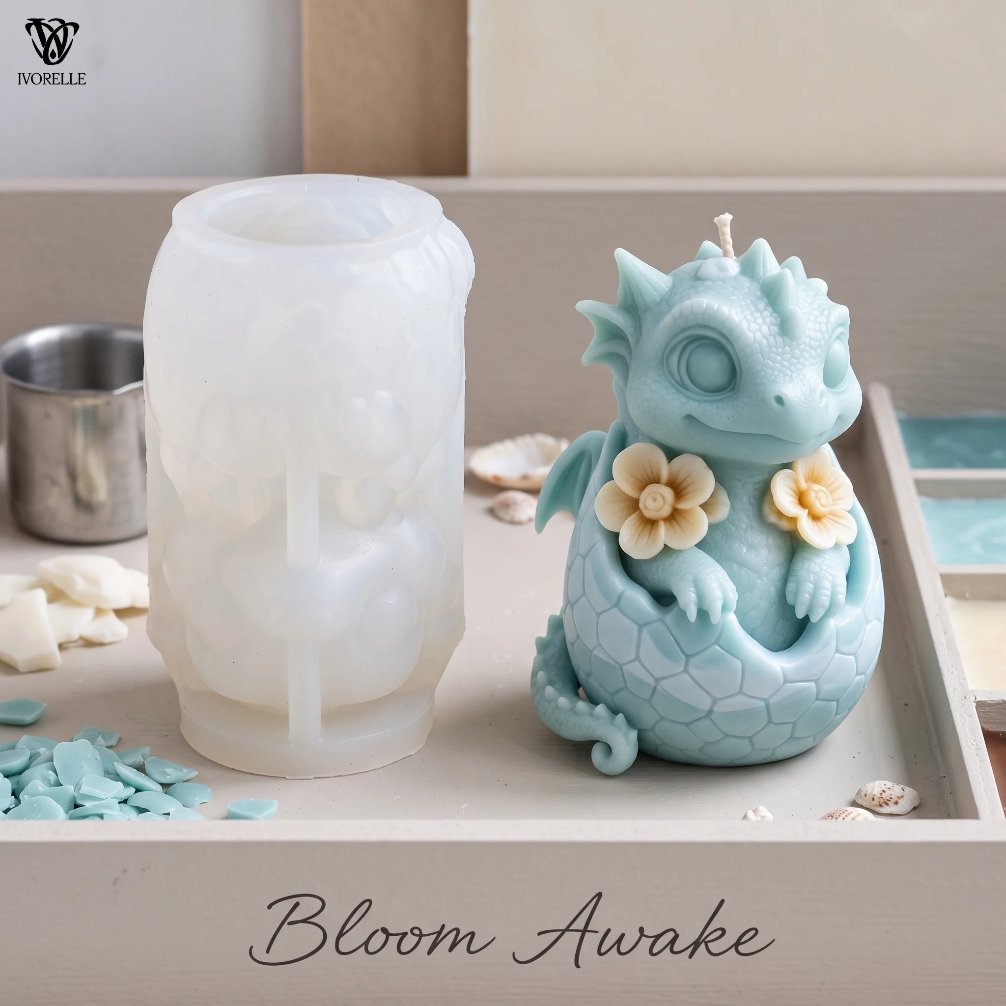 IVORELLE Molde de silicona par - Resin Craft Ideas reseña y precio