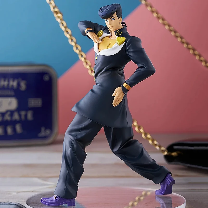 Original Good Smile POP UP PARADE Higashikata Josuke JoJo's Bizarre Adventure Anime Figure Cartoon Collectibles Model Dolls Gift