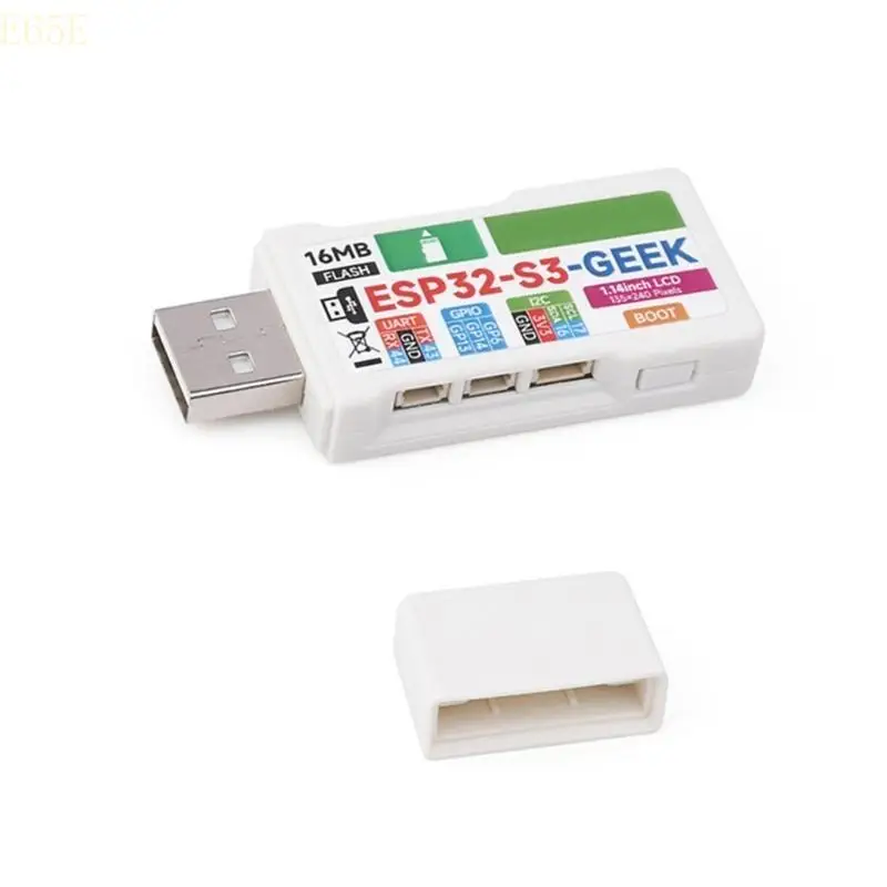 

E65E USB-A Male Development Board ESP32-S3 GEEK Board 2.4Ghz/WiFi/Bluetoothcompatible