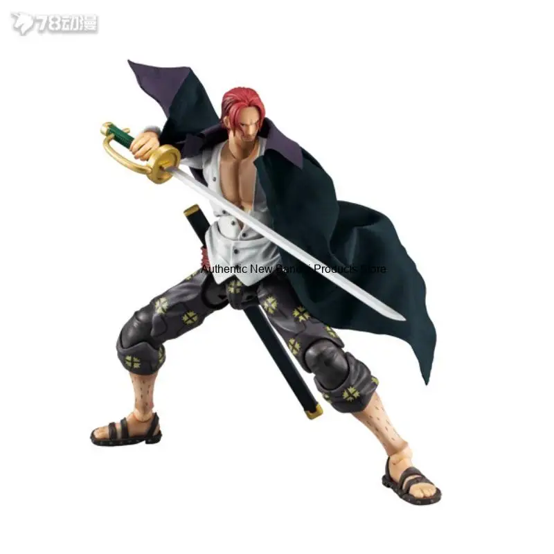Mega House Genuine VARIABLE ACTION HEROES Series Munch D. Luffy Ver.1.5 and Red Haired Shanks Ver.1.5 Finished Product Model